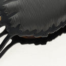 LOUIS VUITTON Epi Cat Face Pochette Shoulder Bag Gray LV Auth 142442M-16