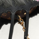 LOUIS VUITTON Epi Cat Face Pochette Shoulder Bag Gray LV Auth 142442M-18