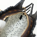 LOUIS VUITTON Epi Cat Face Pochette Shoulder Bag Gray LV Auth 142442M-21