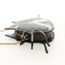 LOUIS VUITTON Epi Cat Face Pochette Shoulder Bag Gray LV Auth 142442M-3