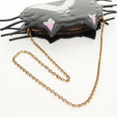 LOUIS VUITTON Epi Cat Face Pochette Shoulder Bag Gray LV Auth 142442SAM-7