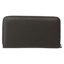 FENDI Hypnotize Long Wallet Leather Gray Auth 142443M-2