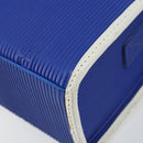 FENDI Shoulder Bag Rubber Blue Silver Auth 142445-16