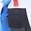 FENDI Shoulder Bag Rubber Blue Silver Auth 142445-20