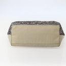 Salvatore Ferragamo Vala Tote Bag Sequin Silver Auth 142446-9