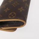 LOUIS VUITTON Monogram Pochette Twin PM Shoulder Bag M51854 LV Auth 142455-16