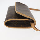 LOUIS VUITTON Monogram Pochette Twin PM Shoulder Bag M51854 LV Auth 142455-3