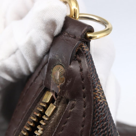 LOUIS VUITTON Damier Ebene Illovo PM Shoulder Bag N51996 LV Auth 142456