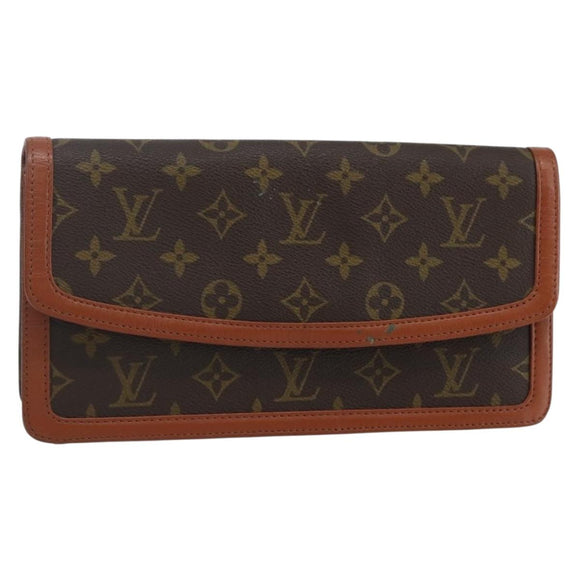 LOUIS VUITTON Monogram Pochette Dam PM Clutch Bag M51812 LV Auth 142458