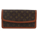 LOUIS VUITTON Monogram Pochette Dam PM Clutch Bag M51812 LV Auth 142458-13