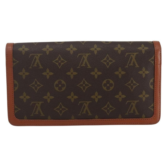 LOUIS VUITTON Monogram Pochette Dam PM Clutch Bag M51812 LV Auth 142458
