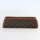 LOUIS VUITTON Monogram Pochette Dam PM Clutch Bag M51812 LV Auth 142458-5
