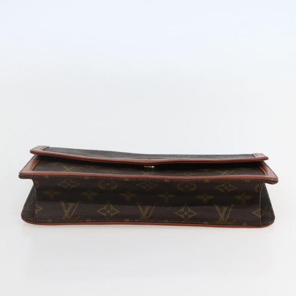 LOUIS VUITTON Monogram Pochette Dam PM Clutch Bag M51812 LV Auth 142458