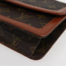 LOUIS VUITTON Monogram Pochette Dam PM Clutch Bag M51812 LV Auth 142458-7