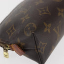 LOUIS VUITTON Monogram Pochette Cosmetic PM Pouch M43998 LV Auth 142464-8