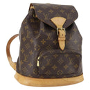 LOUIS VUITTON Monogram Montsouris MM Backpack M51136 LV Auth 142466-1