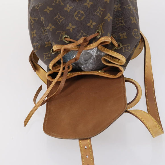 LOUIS VUITTON Monogram Montsouris MM Backpack M51136 LV Auth 142466