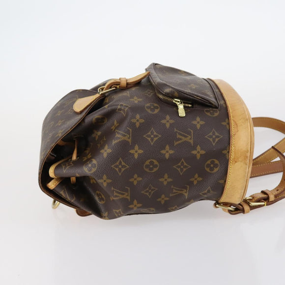 LOUIS VUITTON Monogram Montsouris MM Backpack M51136 LV Auth 142466