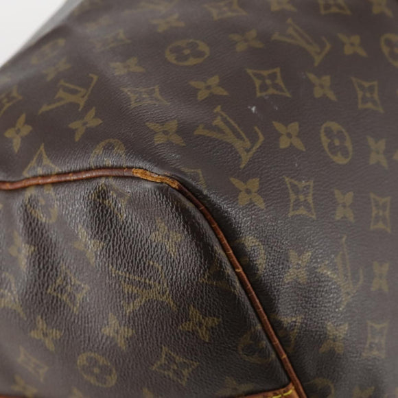 LOUIS VUITTON Monogram Keepall Bandouliere 55 Boston Bag M41414 LV Auth 142469