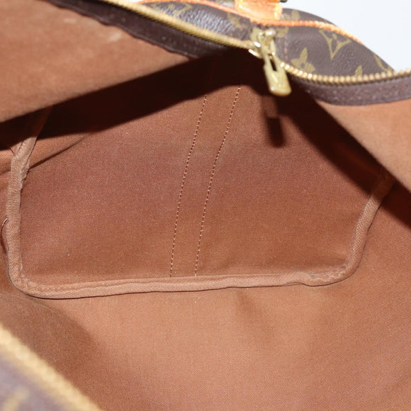 LOUIS VUITTON Monogram Keepall Bandouliere 55 Boston Bag M41414 LV Auth 142469