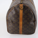 LOUIS VUITTON Monogram Keepall Bandouliere 55 Boston Bag M41414 LV Auth 142469-3