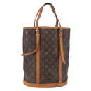 LOUIS VUITTON Monogram Bucket GM Shoulder Bag M42236 LV Auth 142471-1