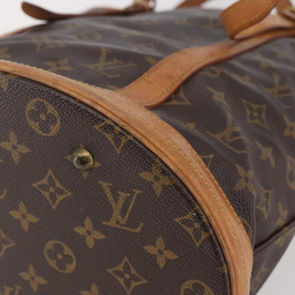 LOUIS VUITTON Monogram Bucket GM Shoulder Bag M42236 LV Auth 142471