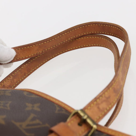 LOUIS VUITTON Monogram Bucket GM Shoulder Bag M42236 LV Auth 142471