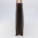 LOUIS VUITTON Monogram Sac Plat Hand Bag M51140 LV Auth 142474-4
