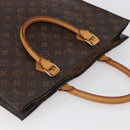 LOUIS VUITTON Monogram Sac Plat Hand Bag M51140 LV Auth 142474-6