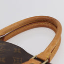 LOUIS VUITTON Monogram Sac Plat Hand Bag M51140 LV Auth 142474-14
