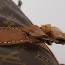 LOUIS VUITTON Monogram Sac Souple 45 Boston Bag M41624 LV Auth 142475-10