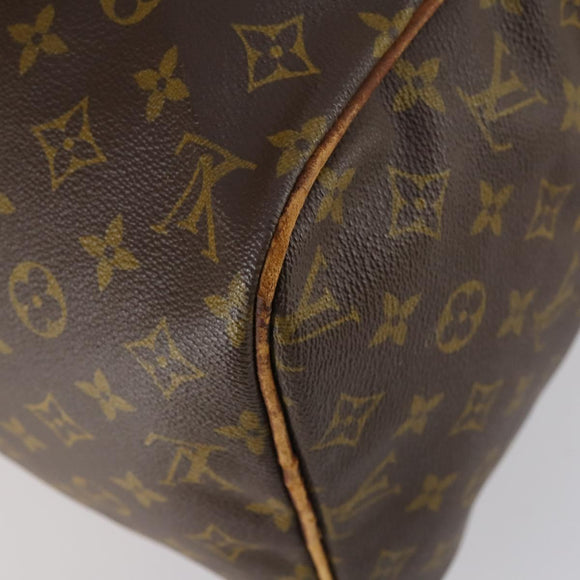 LOUIS VUITTON Monogram Sac Souple 45 Boston Bag M41624 LV Auth 142475