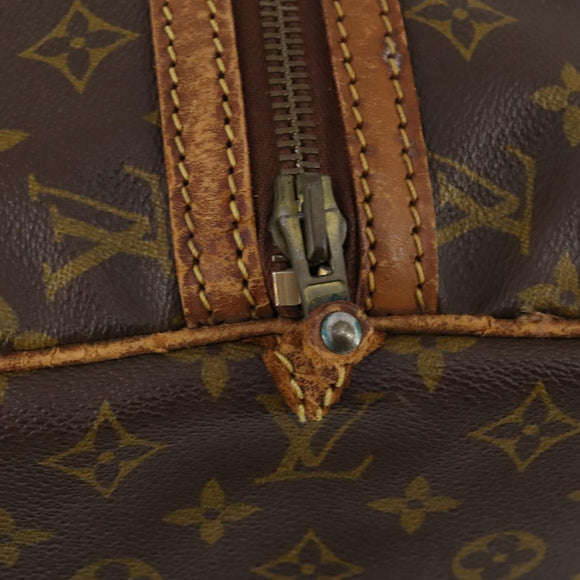 LOUIS VUITTON Monogram Sac Souple 45 Boston Bag M41624 LV Auth 142475