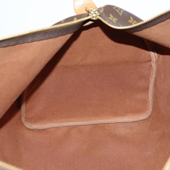 LOUIS VUITTON Monogram Keepall 55 Boston Bag M41424 LV Auth 142478