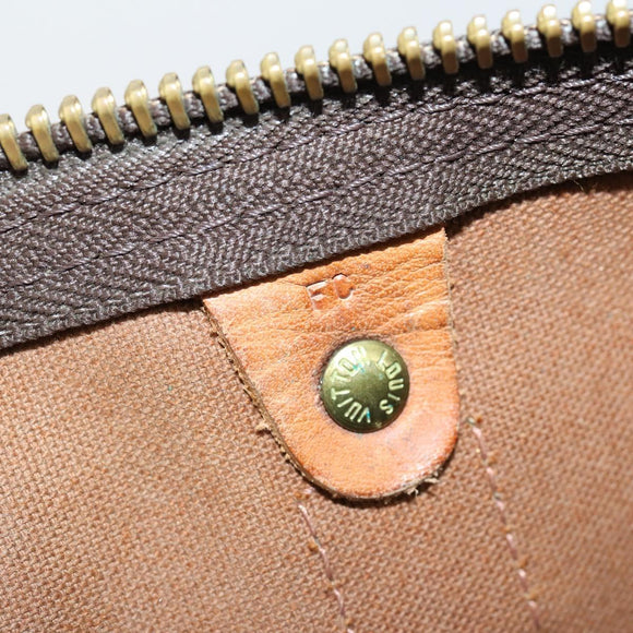 LOUIS VUITTON Monogram Keepall 55 Boston Bag M41424 LV Auth 142478