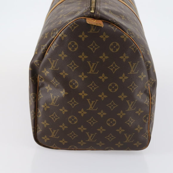 LOUIS VUITTON Monogram Keepall 55 Boston Bag M41424 LV Auth 142478
