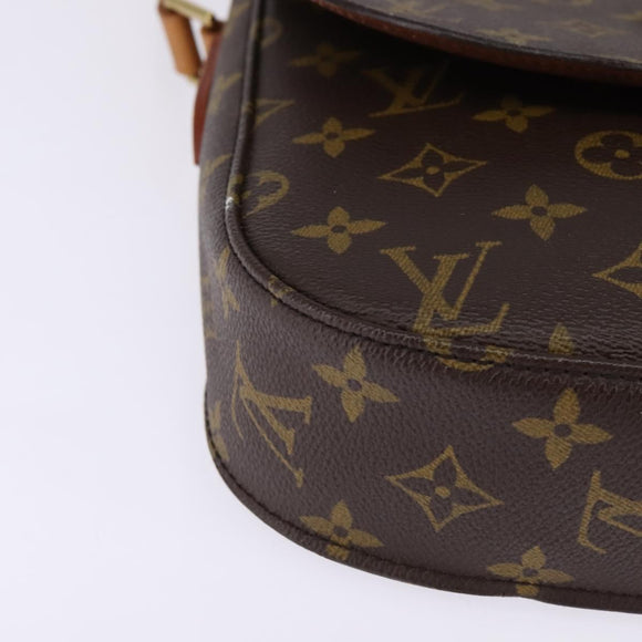 LOUIS VUITTON Monogram Saint Cloud GM Shoulder Bag M51242 LV Auth 142480
