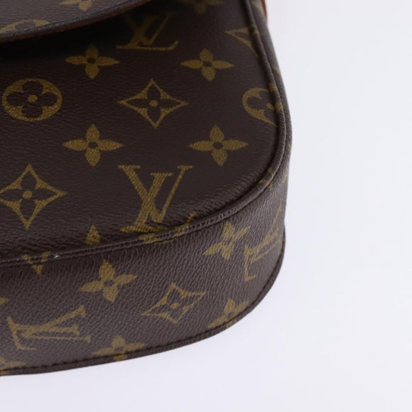 LOUIS VUITTON Monogram Saint Cloud GM Shoulder Bag M51242 LV Auth 142480