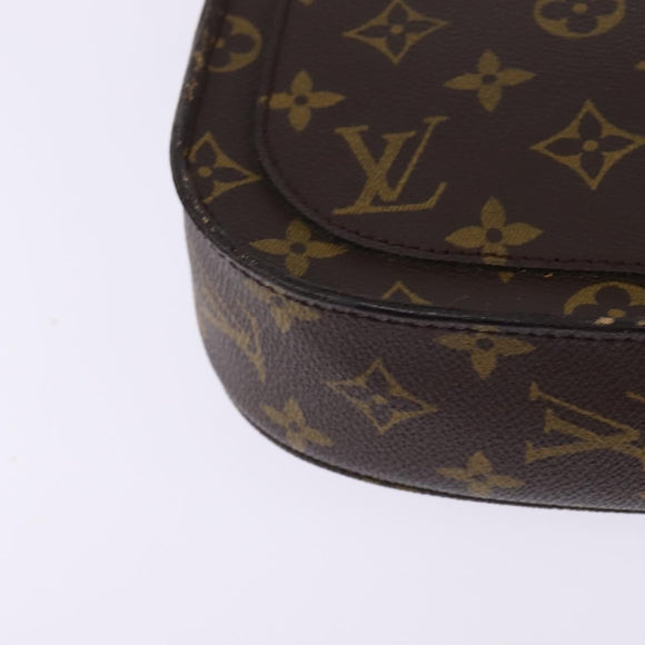 LOUIS VUITTON Monogram Saint Cloud GM Shoulder Bag M51242 LV Auth 142480