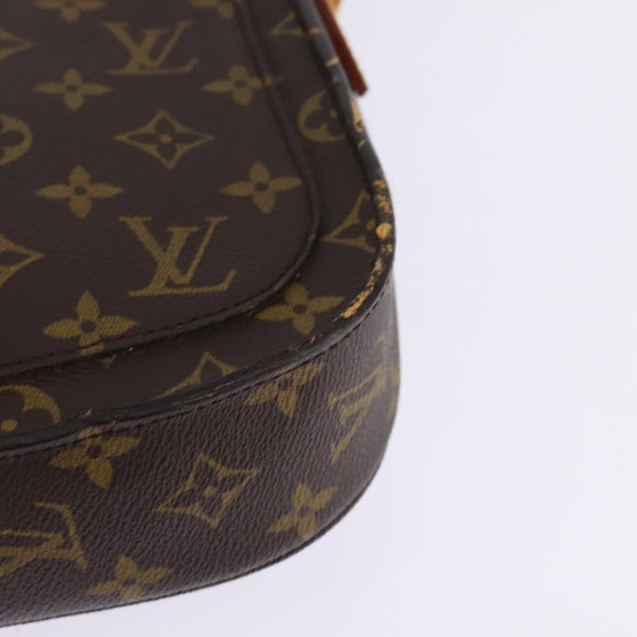LOUIS VUITTON Monogram Saint Cloud GM Shoulder Bag M51242 LV Auth 142480