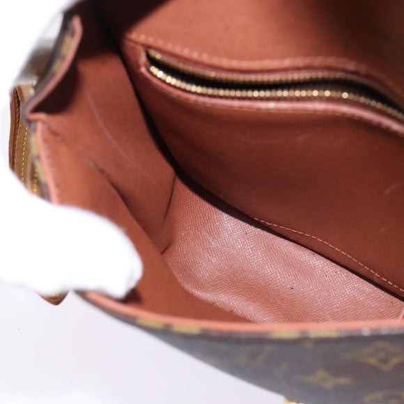 LOUIS VUITTON Monogram Saint Cloud GM Shoulder Bag M51242 LV Auth 142480