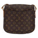 LOUIS VUITTON Monogram Saint Cloud GM Shoulder Bag M51242 LV Auth 142480-2