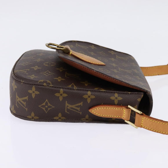 LOUIS VUITTON Monogram Saint Cloud GM Shoulder Bag M51242 LV Auth 142480