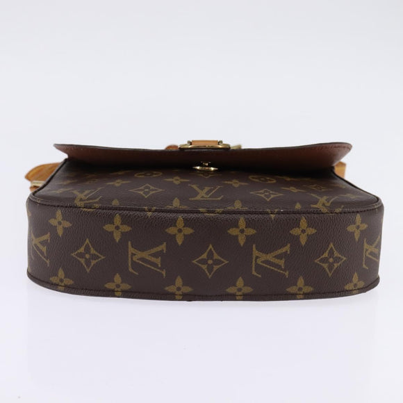 LOUIS VUITTON Monogram Saint Cloud GM Shoulder Bag M51242 LV Auth 142480