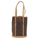 LOUIS VUITTON Monogram Bucket GM Shoulder Bag M42236 LV Auth 142482-2