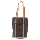 LOUIS VUITTON Monogram Bucket GM Shoulder Bag M42236 LV Auth 142482-3