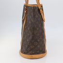 LOUIS VUITTON Monogram Bucket GM Shoulder Bag M42236 LV Auth 142482-5