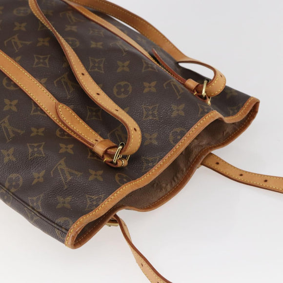 LOUIS VUITTON Monogram Bucket GM Shoulder Bag M42236 LV Auth 142482