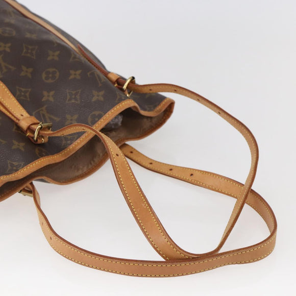 LOUIS VUITTON Monogram Bucket GM Shoulder Bag M42236 LV Auth 142482